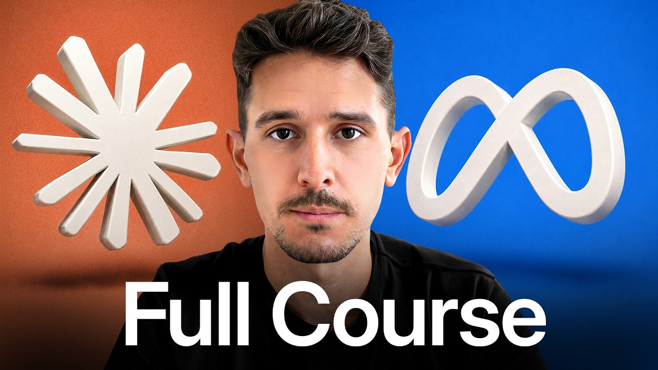 Claude + Facebook Ads (FULL COURSE) – video thumbnail