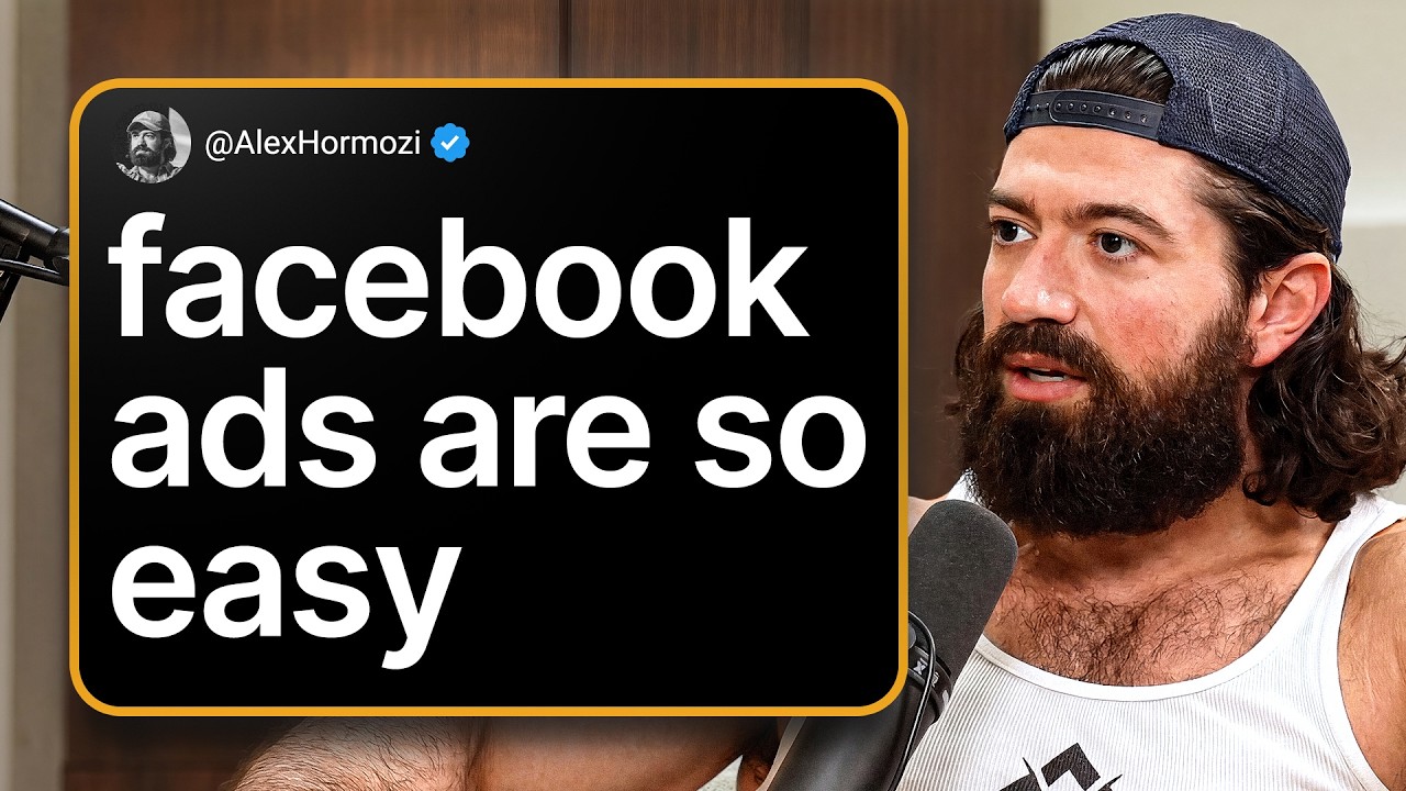 Alex Hormozi’s Facebook Ads Strategy for 2026 – video thumbnail